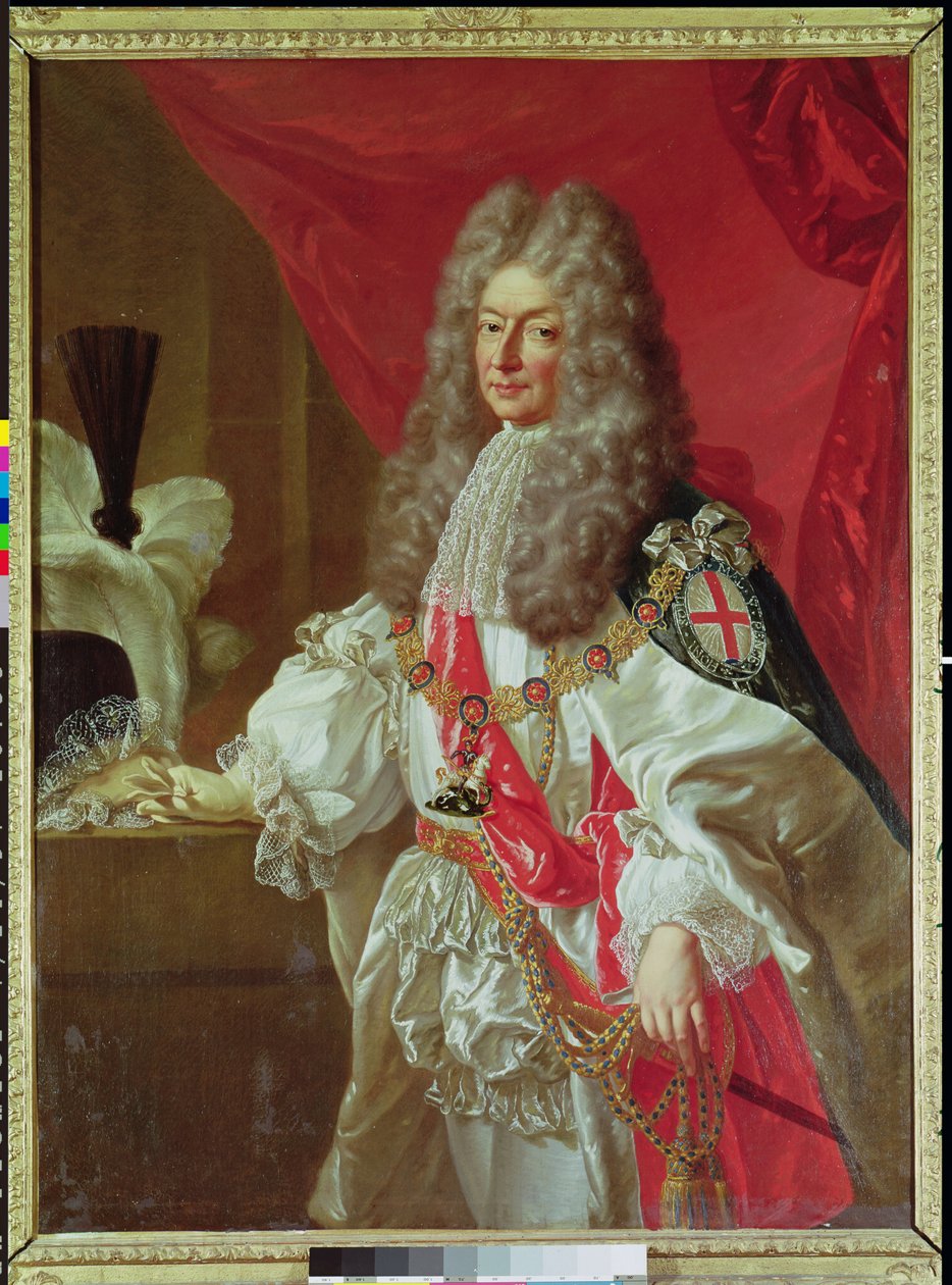 Antoine-Nomper de Caumont (1633-1723) hertug af Lauzun, efter et maleri af Peter Lely (1618-80) af Godfrey Kneller