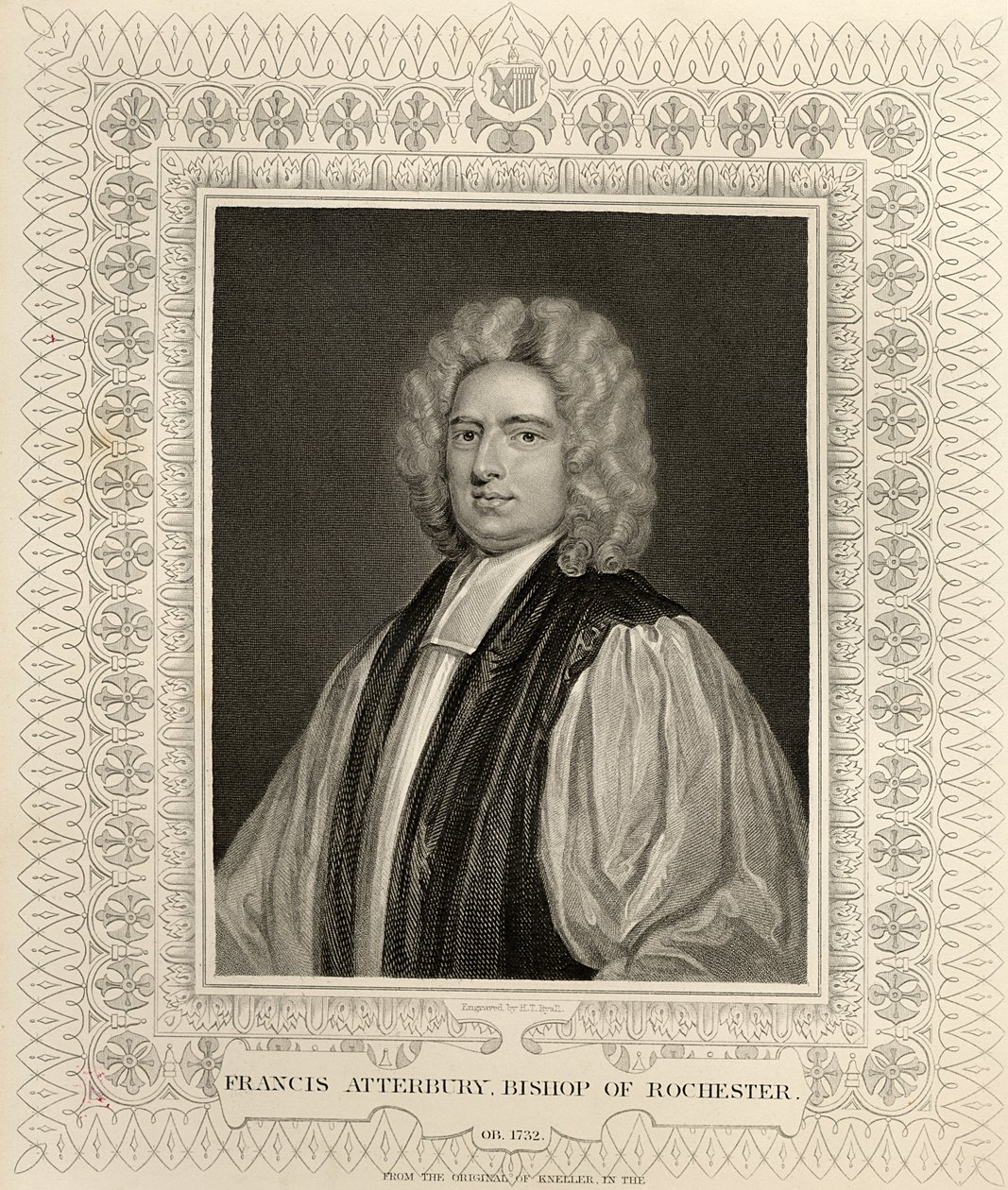 Francis Atterbury, biskop af Rochester af Godfrey Kneller