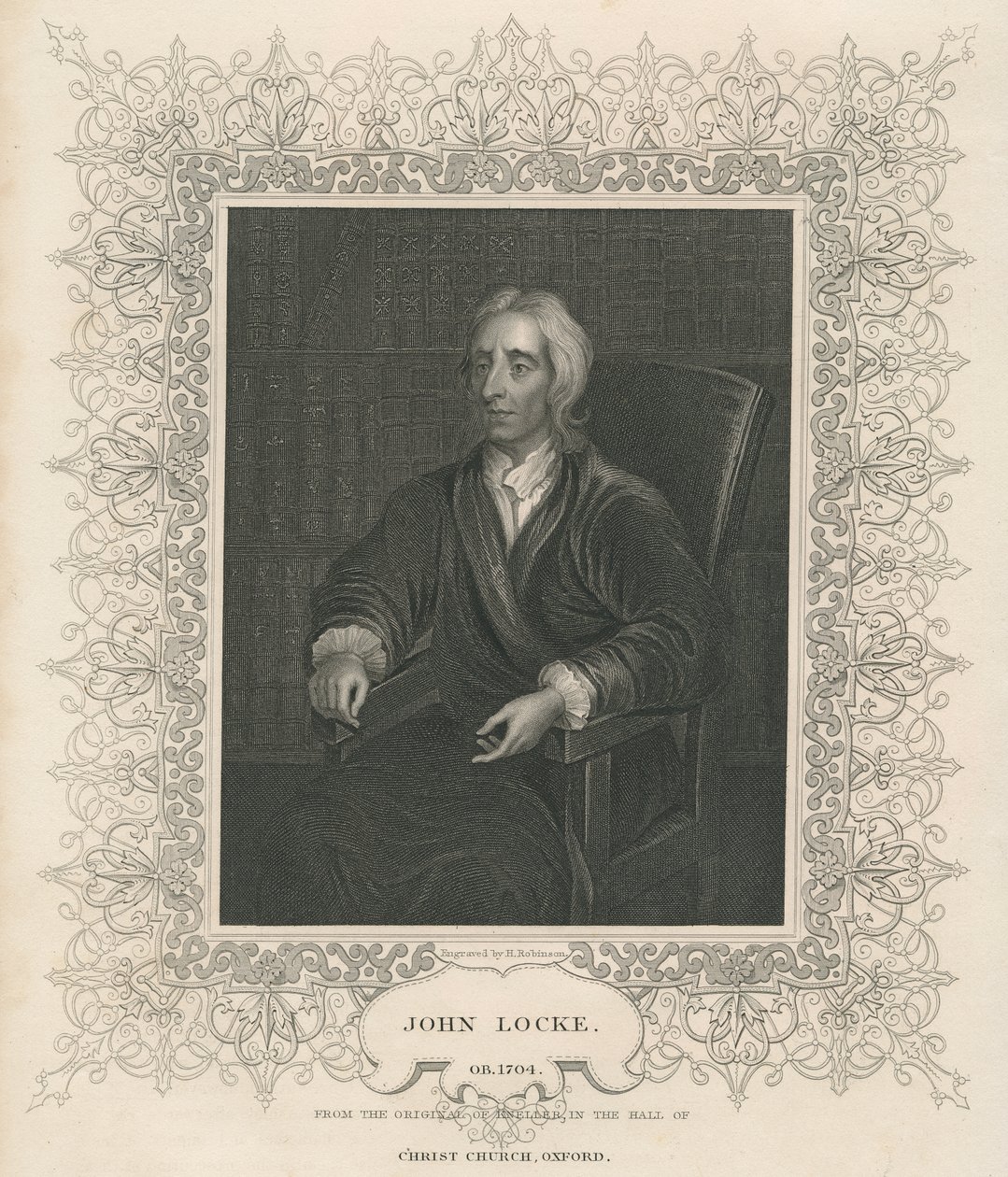 John Locke (1632-1704) af Godfrey Kneller