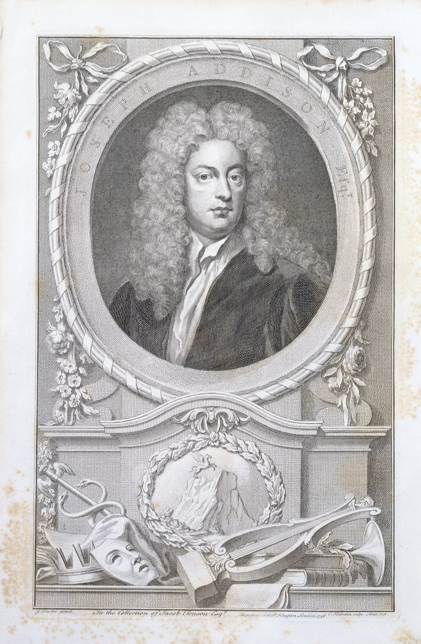 Joseph Addison, 1748 af Godfrey Kneller