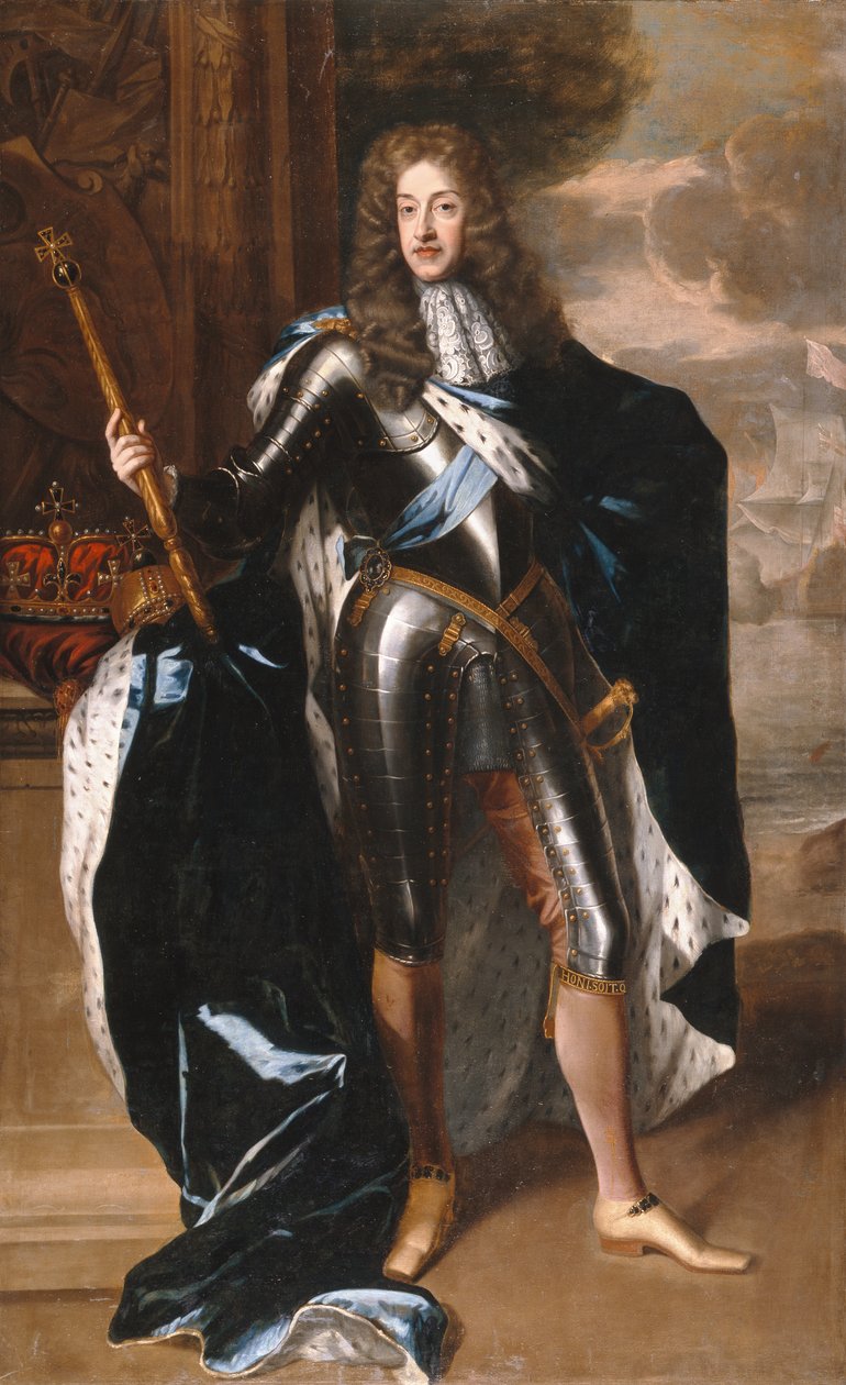 James II (olie på lærred) af Godfrey (follower of) Kneller