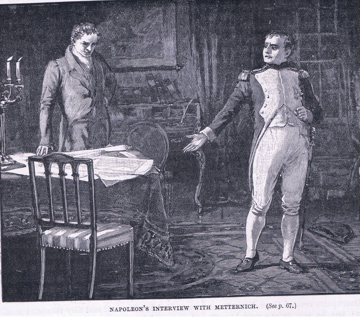 Napoleons interview med Metternich af Godfrey C. Hindley