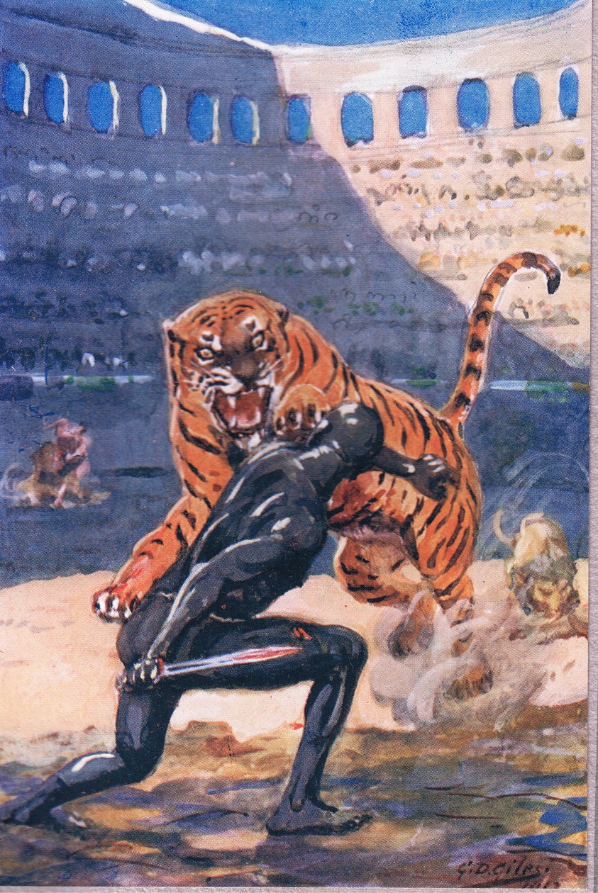 Finis Exoptatus: Once at Ephesus, fra Poems of Adam Lindsay Gordon udgivet af T. N. Foulis, 1912 af Godfrey Douglas Giles