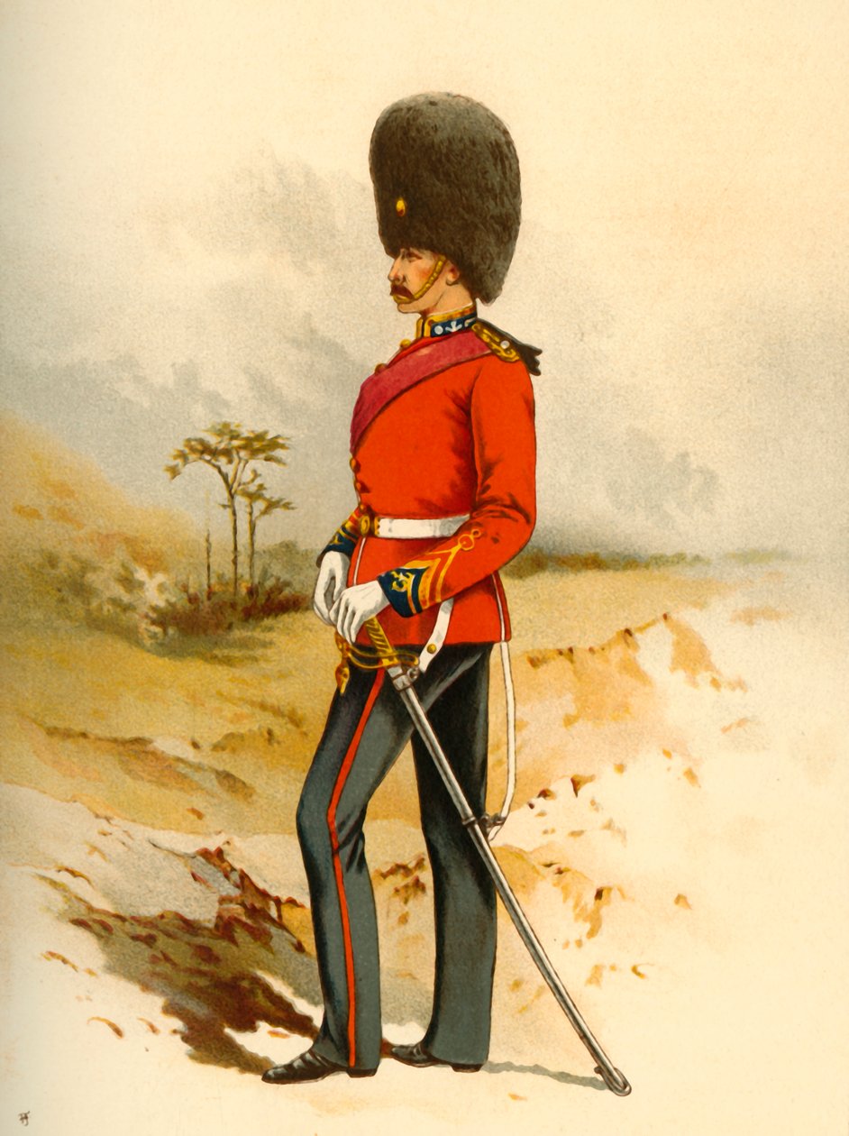 Den 23. - Royal Welsh Fusiliers, 1890. af Godfrey Douglas Giles