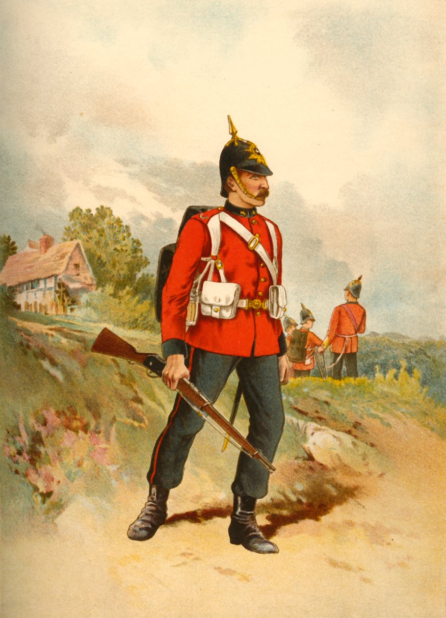 Den 2. - The Queens Royal West Surrey, 1890. af Godfrey Douglas Giles