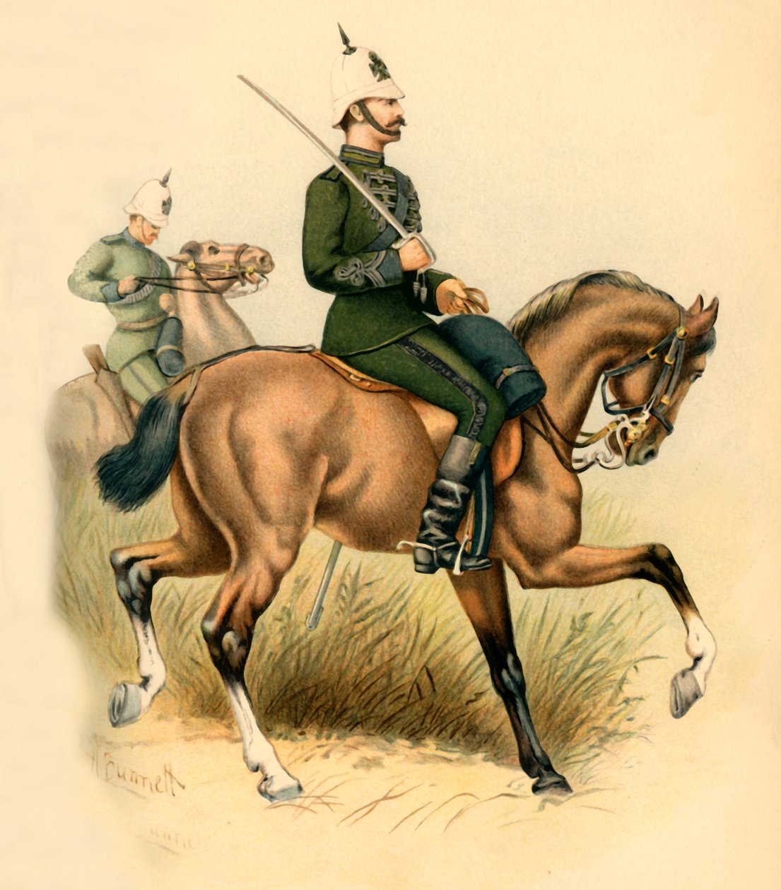 Cape Mounted Rifles, 1890. af Godfrey Douglas Giles