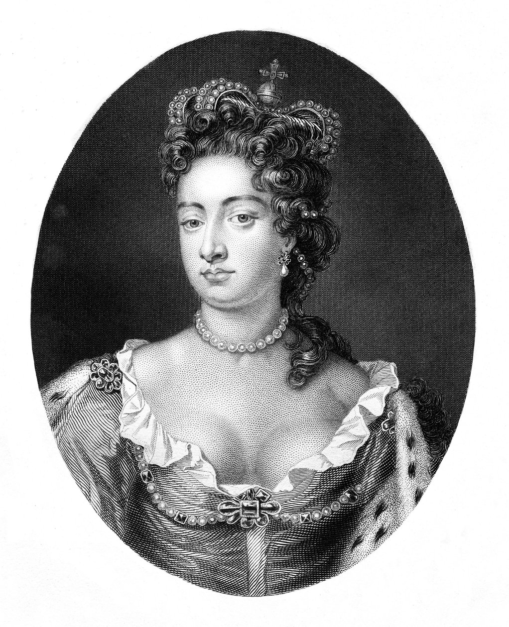 Anne Dronning af Storbritannien af Godfrey Kneller