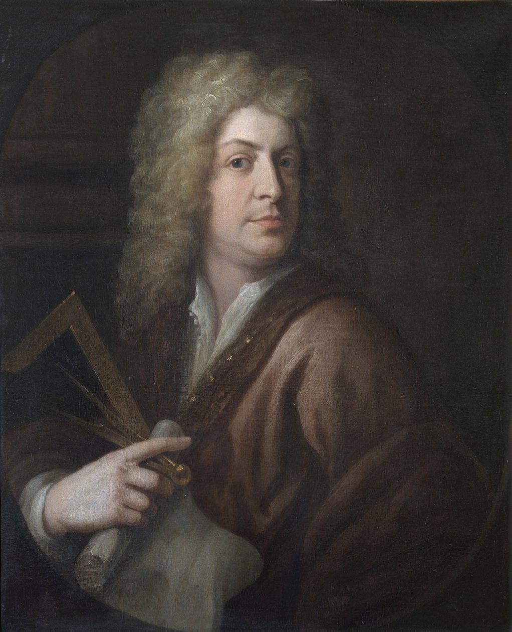 Edward Strong, ca. 1710 af Godfrey Kneller