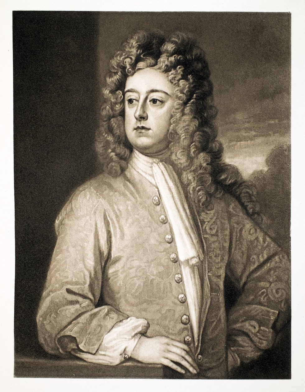 Francis Godolphin, Earl of Godolphin, pub. 1902 (collotype) af Godfrey Kneller