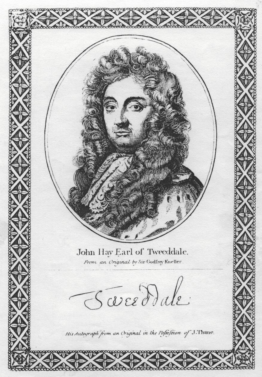 John Hay Earl of Tweeddale af Godfrey Kneller