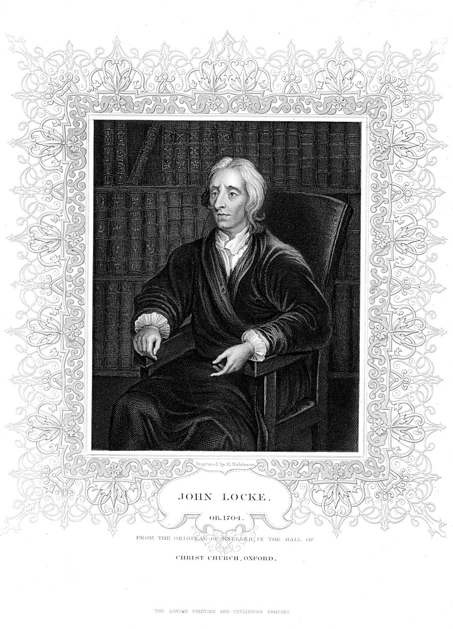 John Locke, engelsk filosof, c1680-1704 af Godfrey Kneller