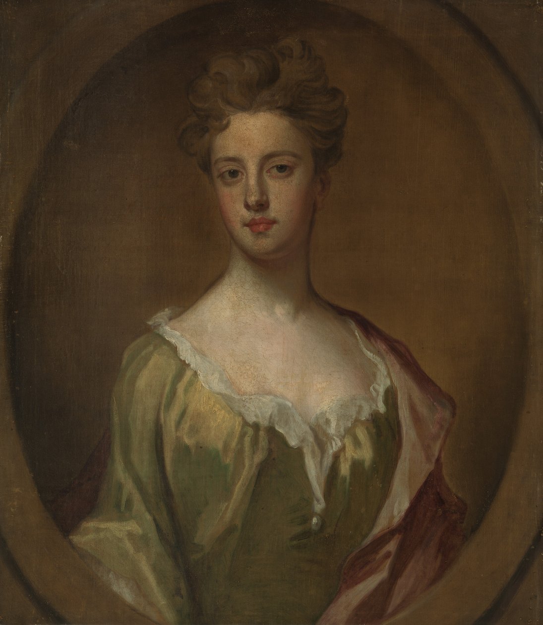 Lady Mary Berkeley, kone til Thomas Chambers, ca. 1700. af Godfrey Kneller