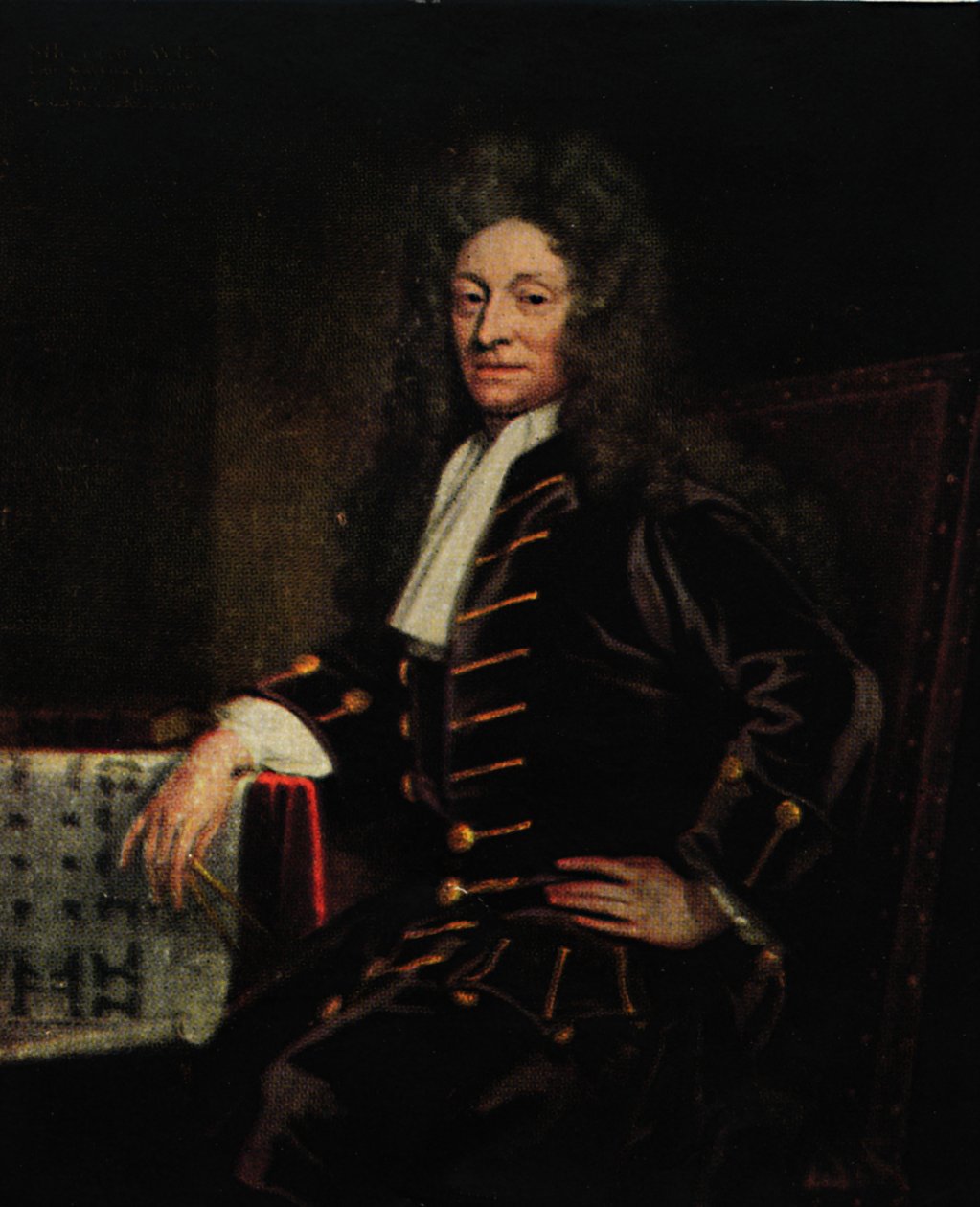 Stifindere - Sir Christopher Wren, 1711, 1922. af Godfrey Kneller