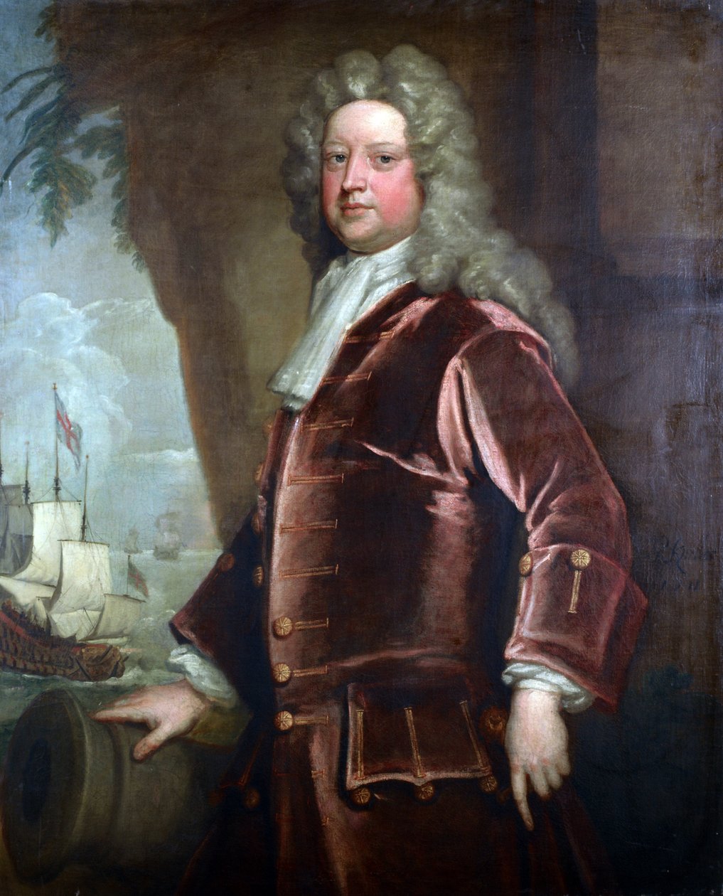 Portræt af admiral Sir John Norris af Godfrey Kneller