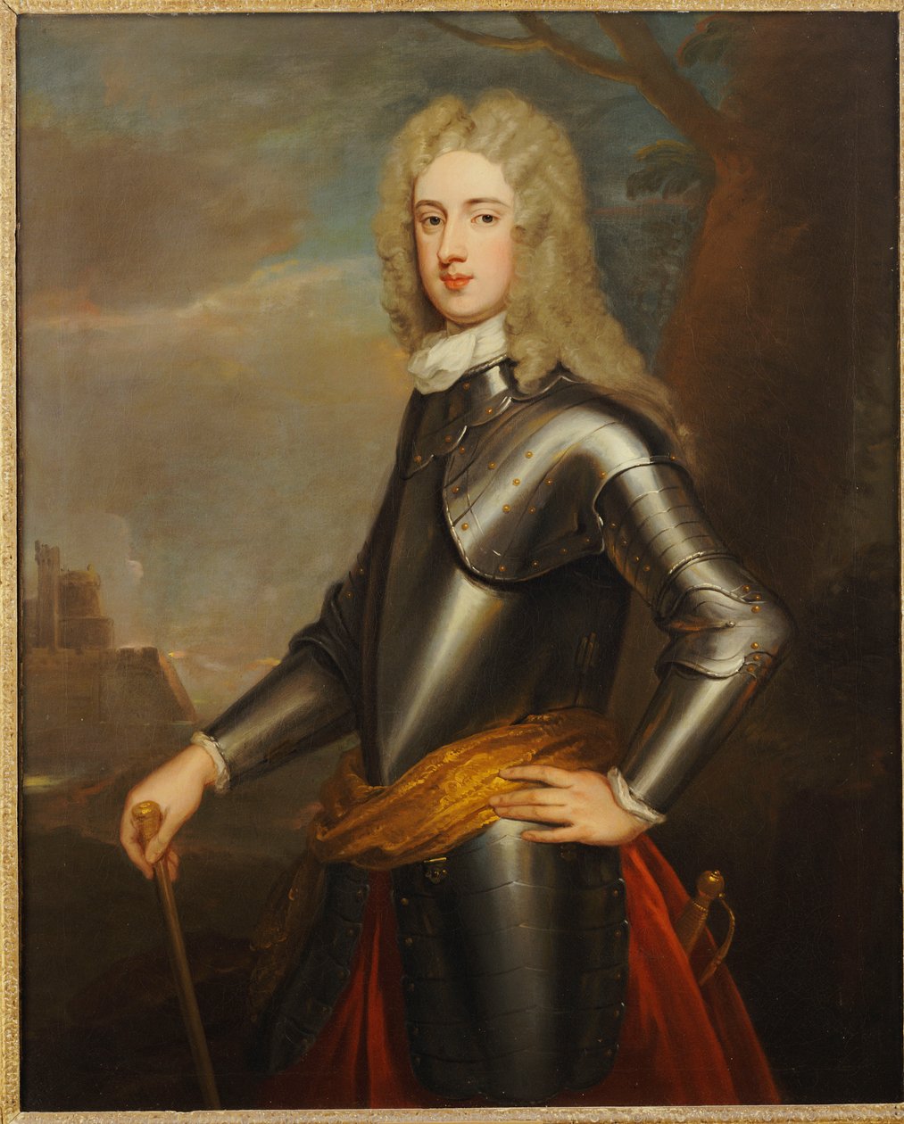 Portræt af brigadegeneral Lord William Hay af Newham af Godfrey Kneller