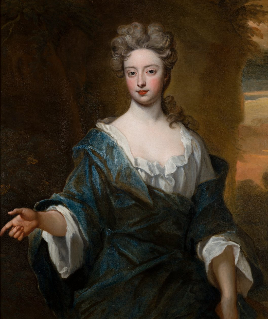 Portræt af Charlotte Myddleton (1679-1731), grevinde af Warwick, ca. 1690-1723 (olie på lærred) af Godfrey Kneller