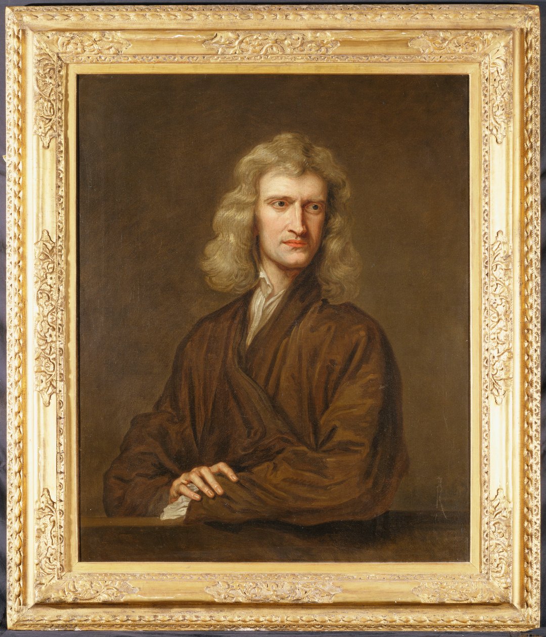 Portræt af Sir Isaac Newton af Godfrey Kneller