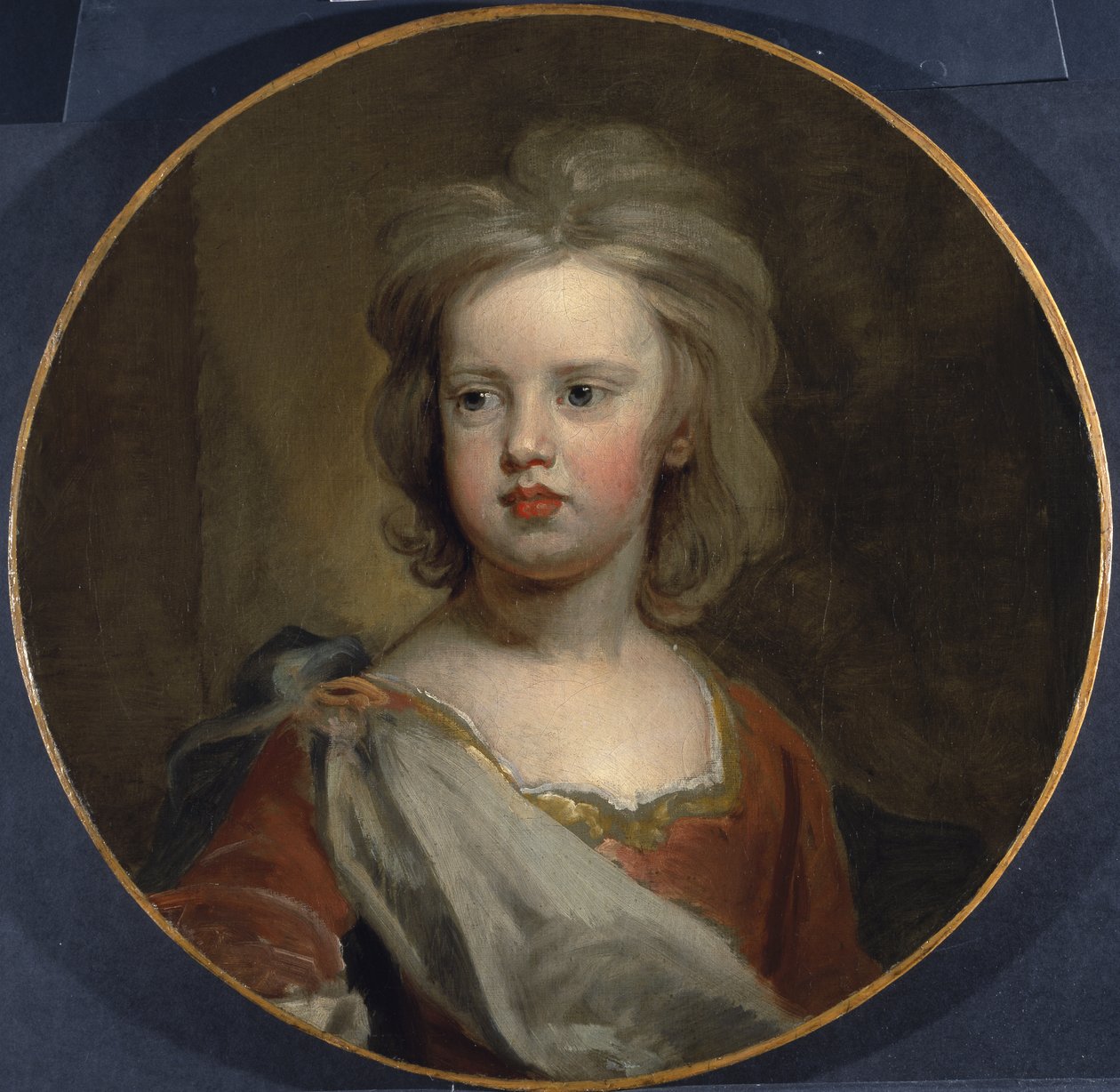 Portræt af en dreng, ca. 1700 (olie på lærred lagt på krydsfiner) af Godfrey Kneller