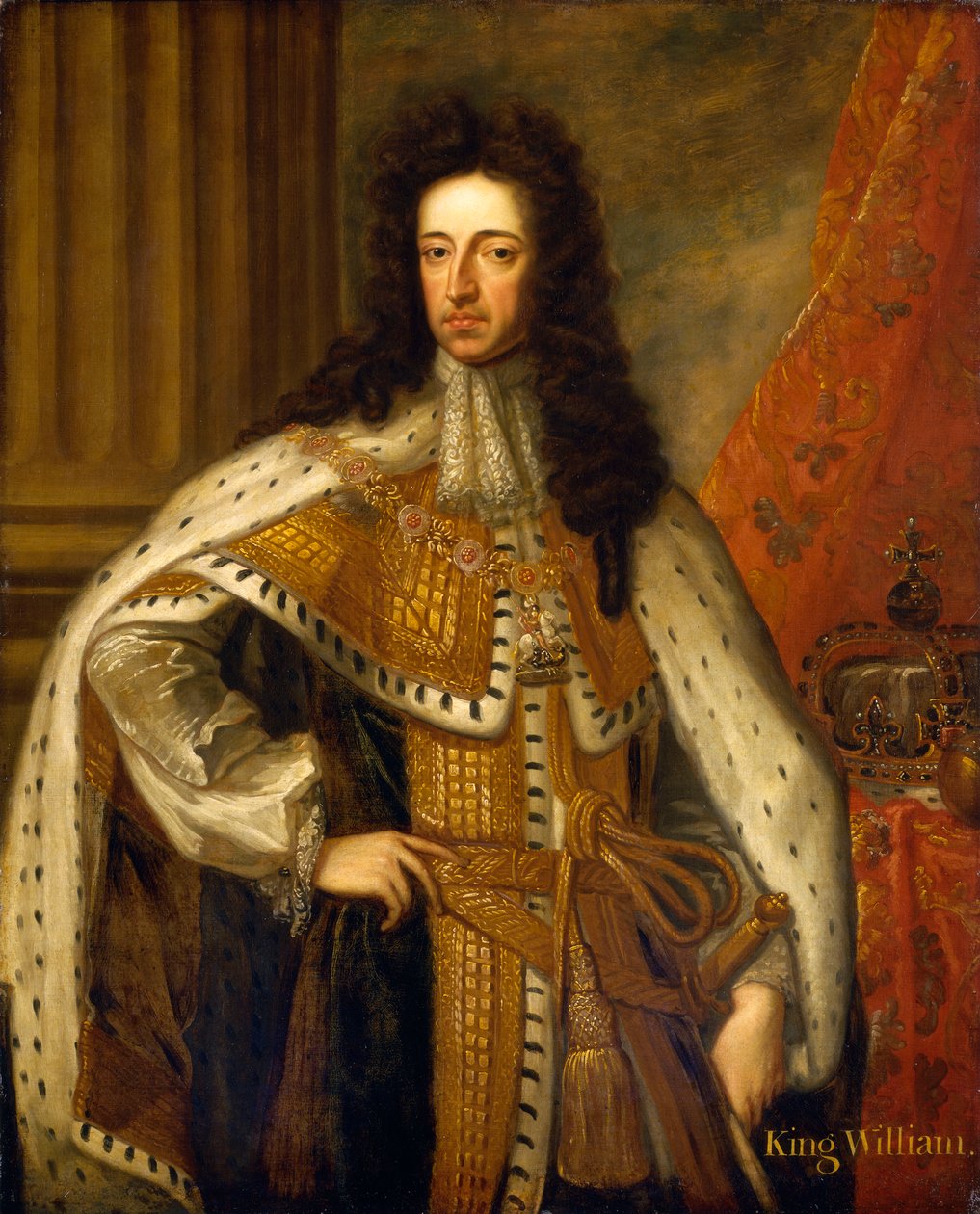 William III, slutningen af det 17. århundrede (olie på lærred) af Godfrey Kneller