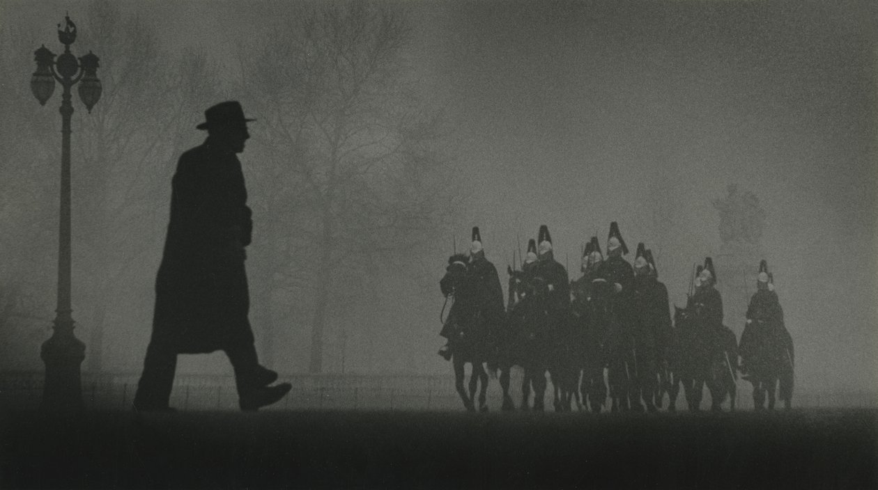 Hestevagter i St. James Park, London af Godfrey Macdominic