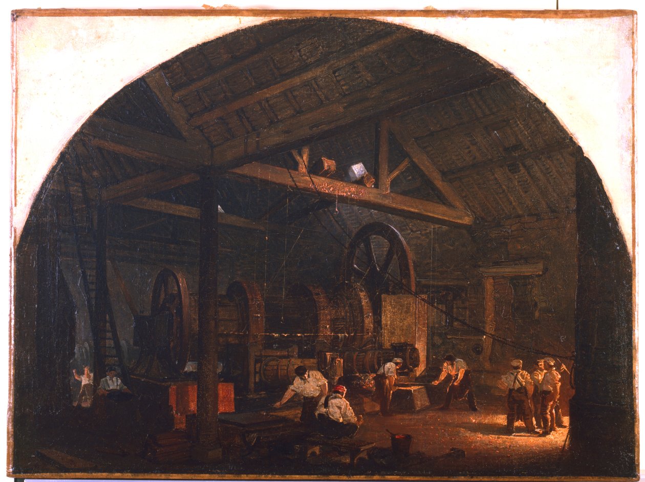 Tilt Forge, c1845-1866 af Godfrey Sykes