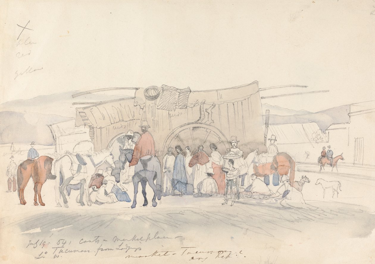 Tucuman, Argentina af Godfrey Thomas Vigne