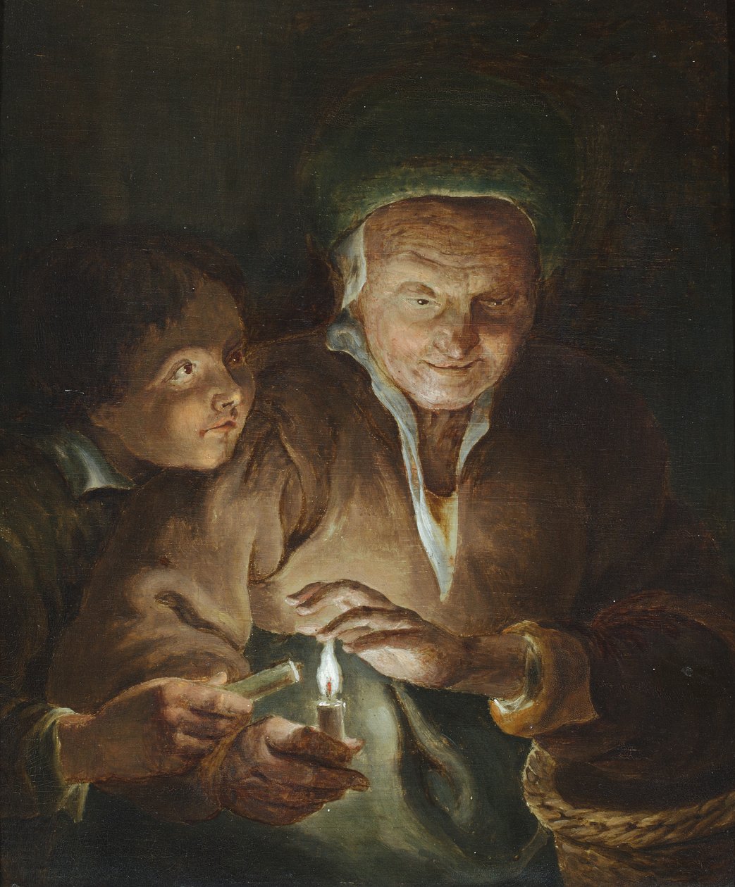  af Godfried (after) Schalken or Schalcken