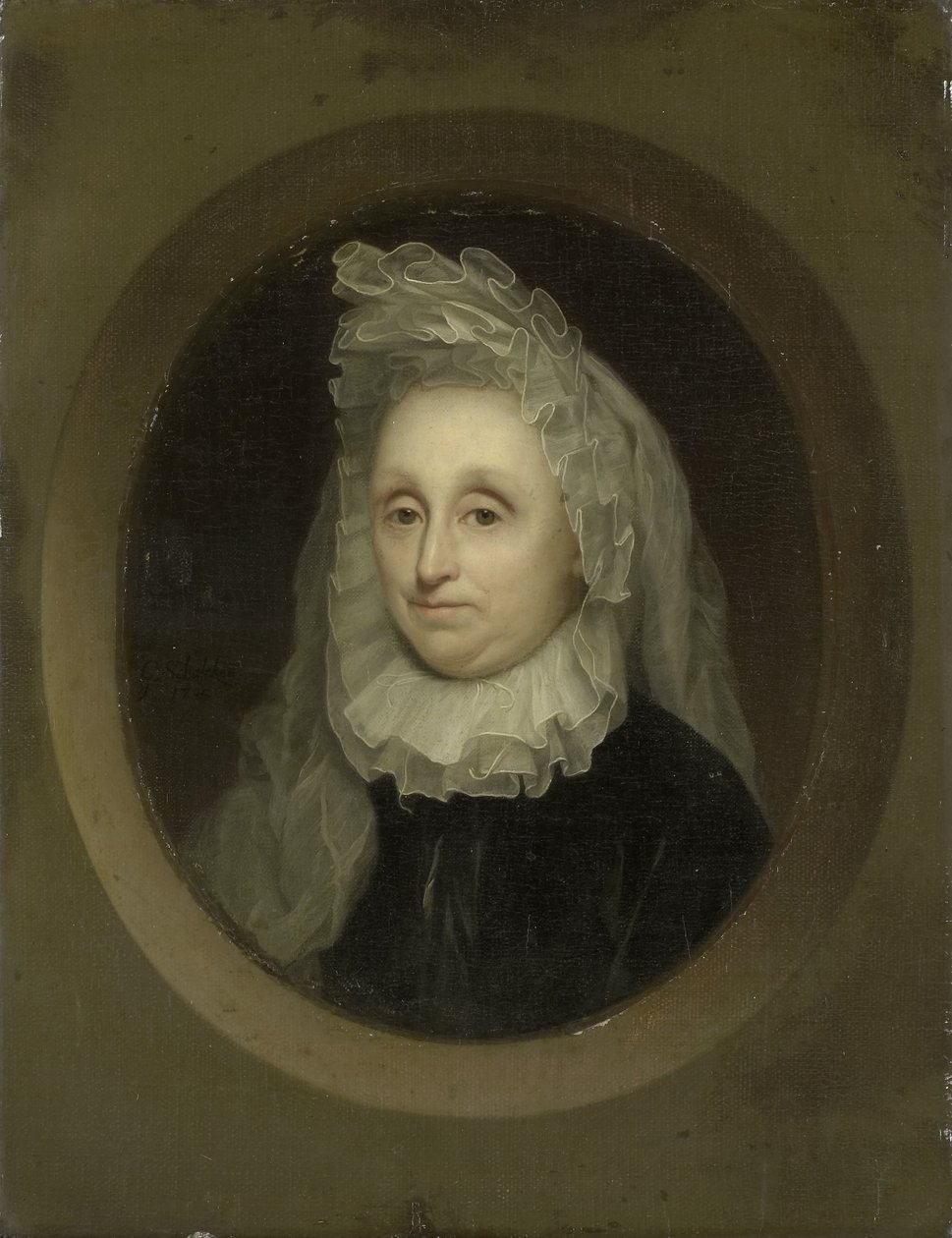 Portræt af Josina Parduyn (1642-1718), anden hustru til Aernout van Citters af Godfried Schalcken