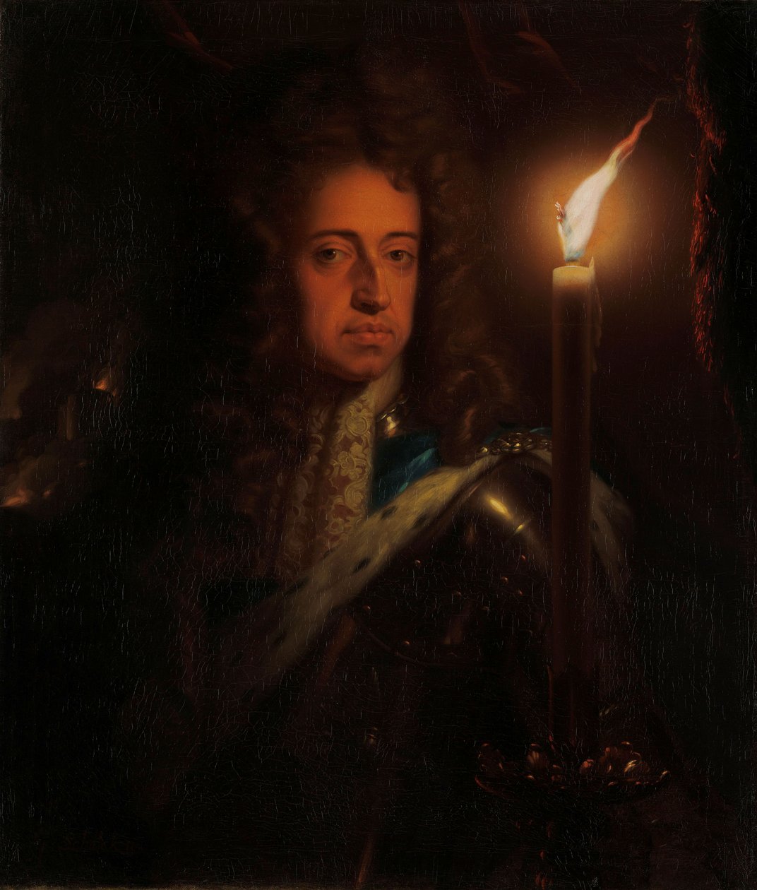Vilhelm af Oranien, konge af England og statholder, ca. 1692-97 af Godfried Schalcken