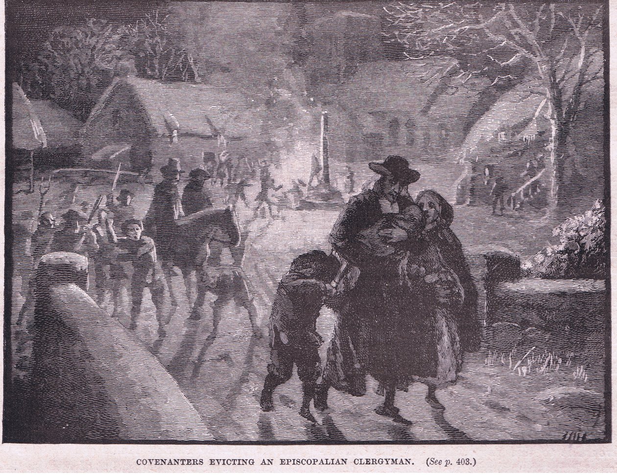 Pagter, der smider en episkopalsk præst ud af Gordon Frederick Browne