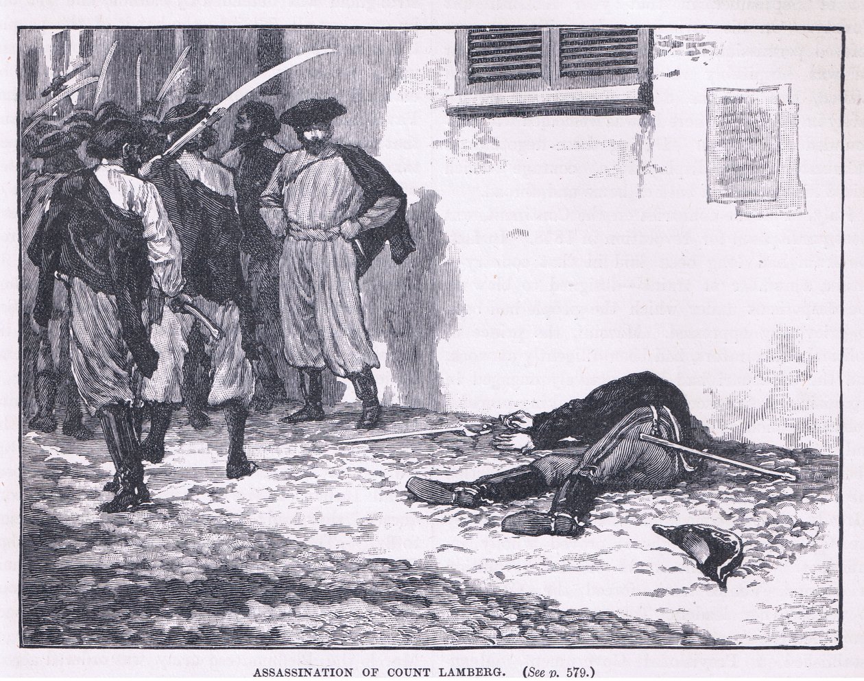 Mordet på grev Lamberg 1849 e.Kr af Gordon Frederick Browne