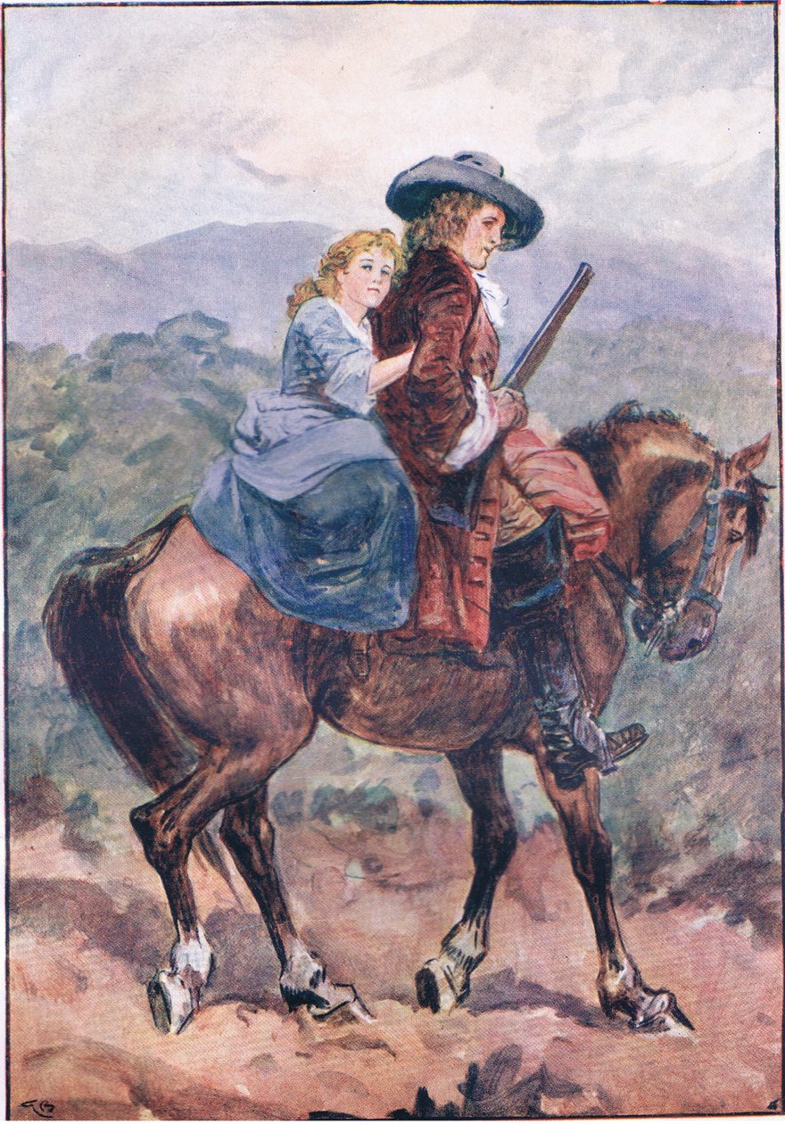 "Nu må jeg græde lige så meget jeg vil", fra Lorna Doone pub.af W & R Chambers Ltd, 1921 af Gordon Frederick Browne