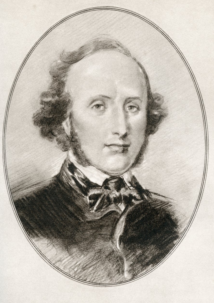 Jakob Ludwig Felix Mendelssohn Bartholdy, fra Living Biographies of Great Composers af Gordon Ross