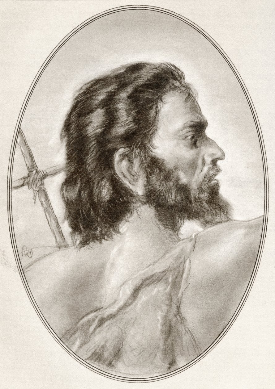 Johannes Døberen, fra Living Biography of Religious Leaders af Gordon Ross