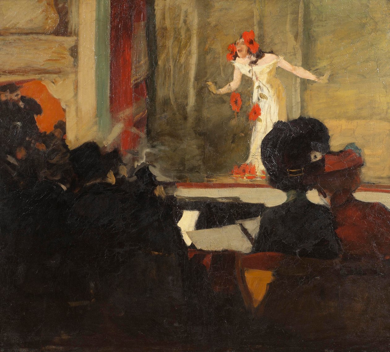 Musik-Sal Scene, ca. 1900 af Gosta von Hennigs