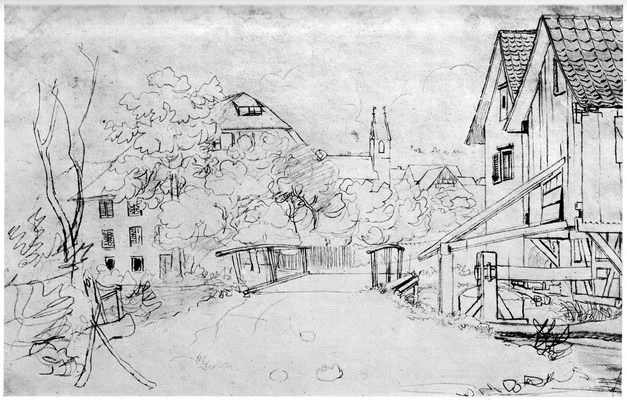 Landsbykerne i Glattfelden af Gottfrid Keller