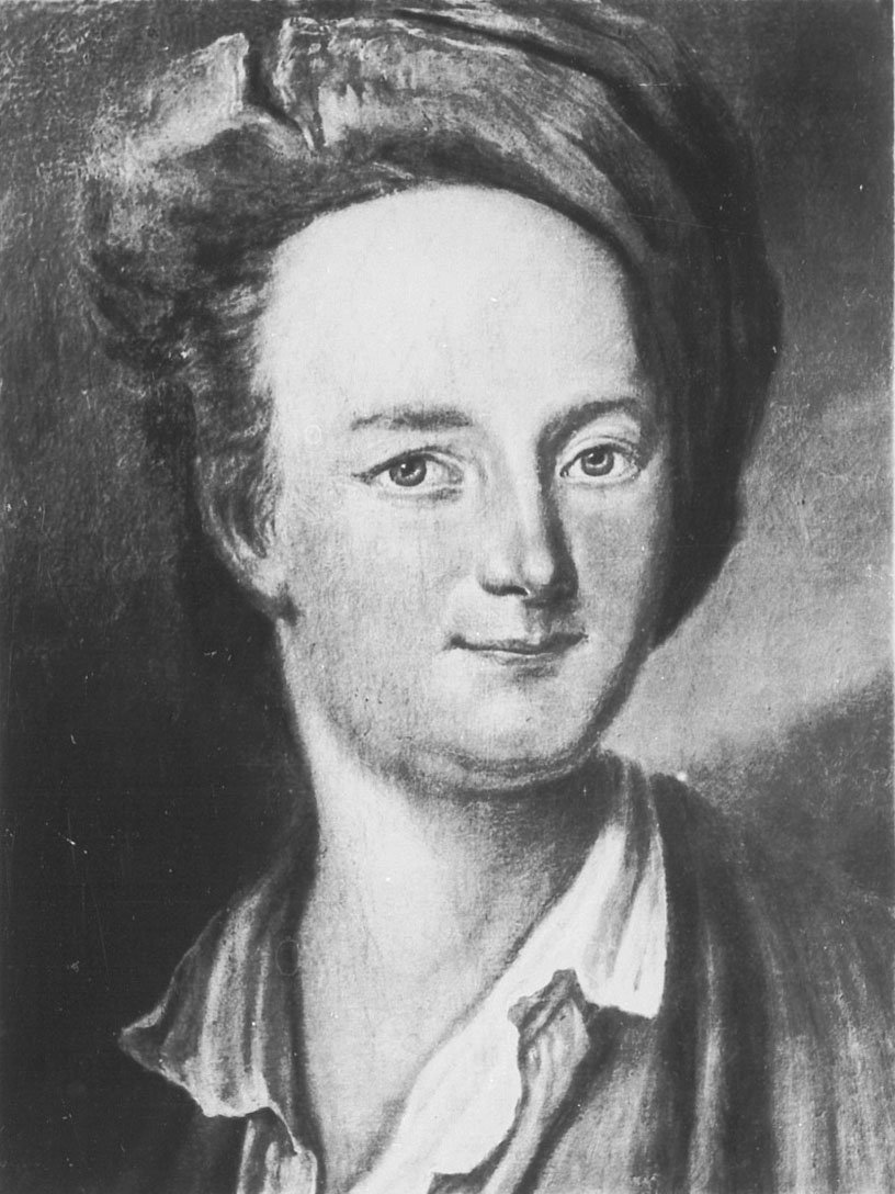 Hempel, G., portræt af Ewald Christian von Kleist, billede, Halberstadt, museer i byen Halberstadt, Gleimhaus af Gottfried Hempel
