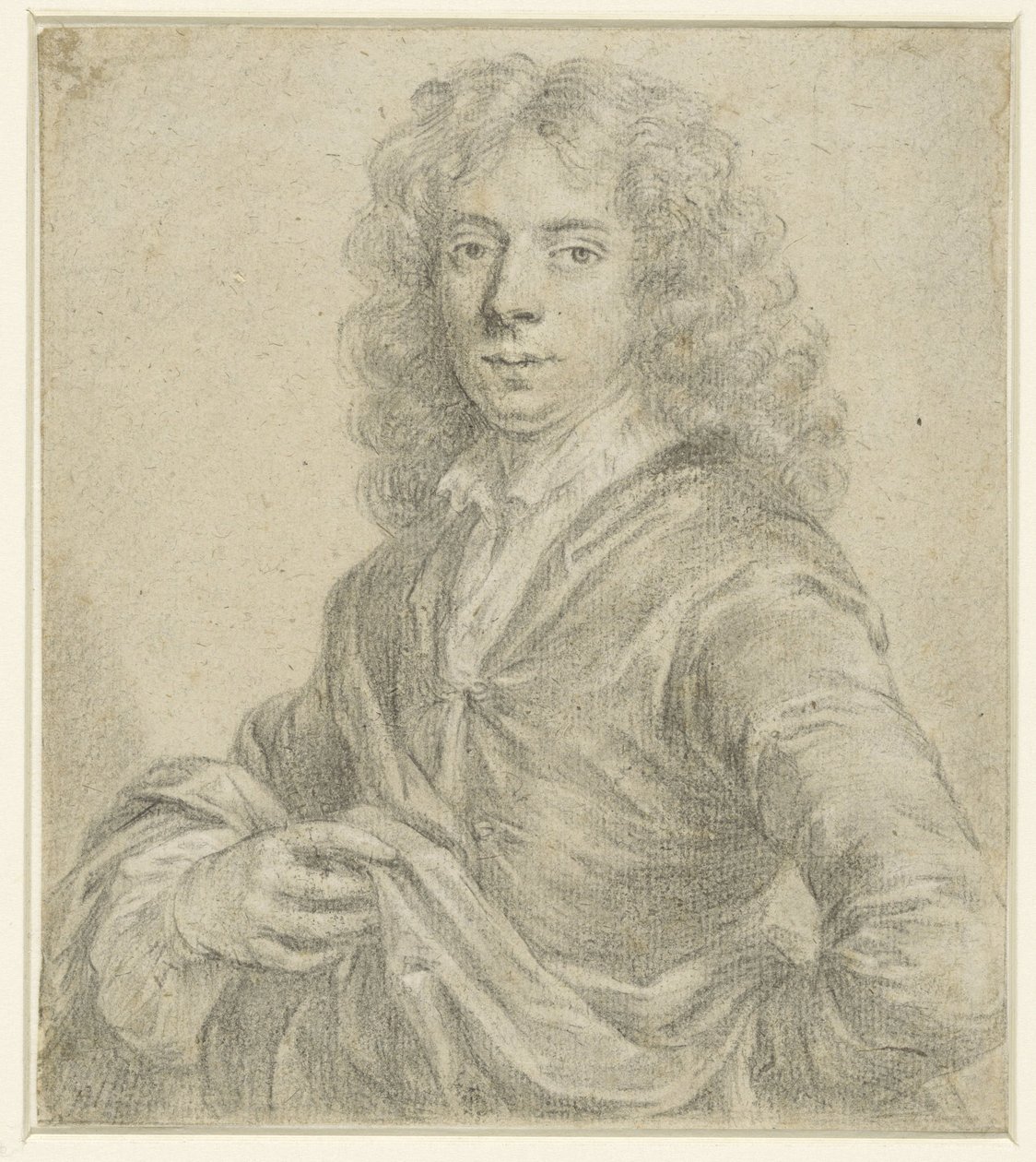 Portræt af Steffan Wolters, samler i Amsterdam af Gottfried Kneller