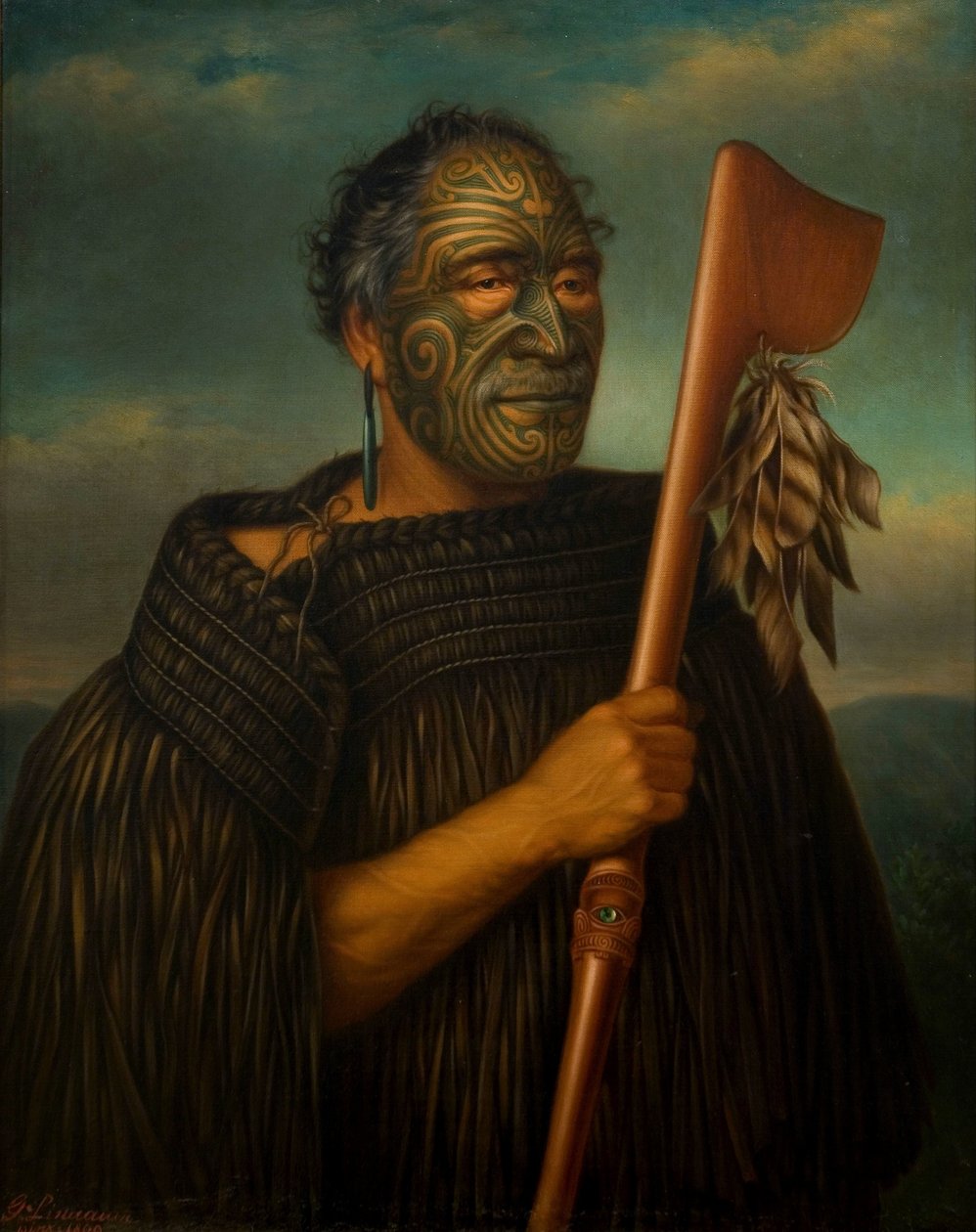 Tamati Waka Nene af Gottfried Lindauer