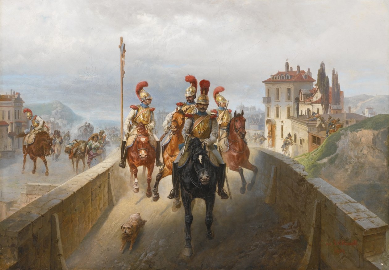 Napoleonske tropper af Gottfried Willewalde