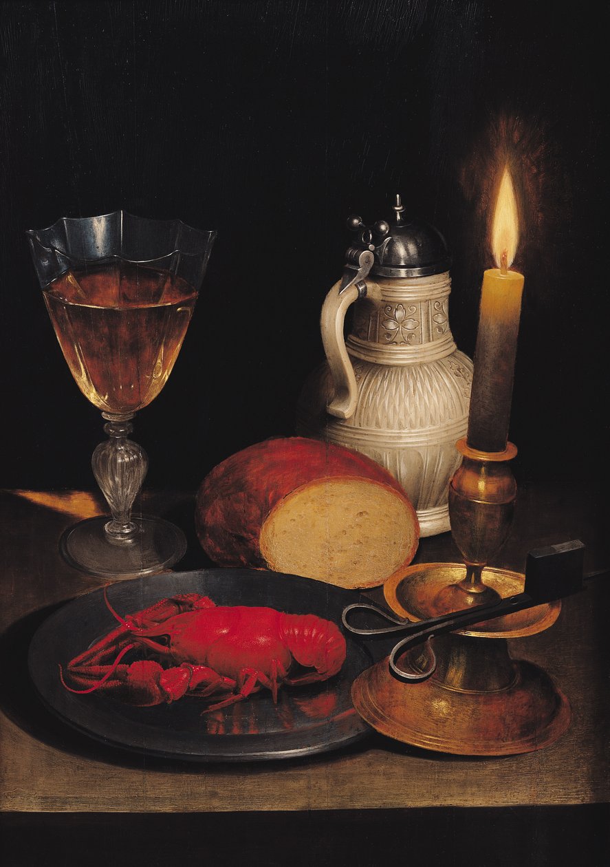 Stilleben, c.1630-35 af Gotthardt von Wedig