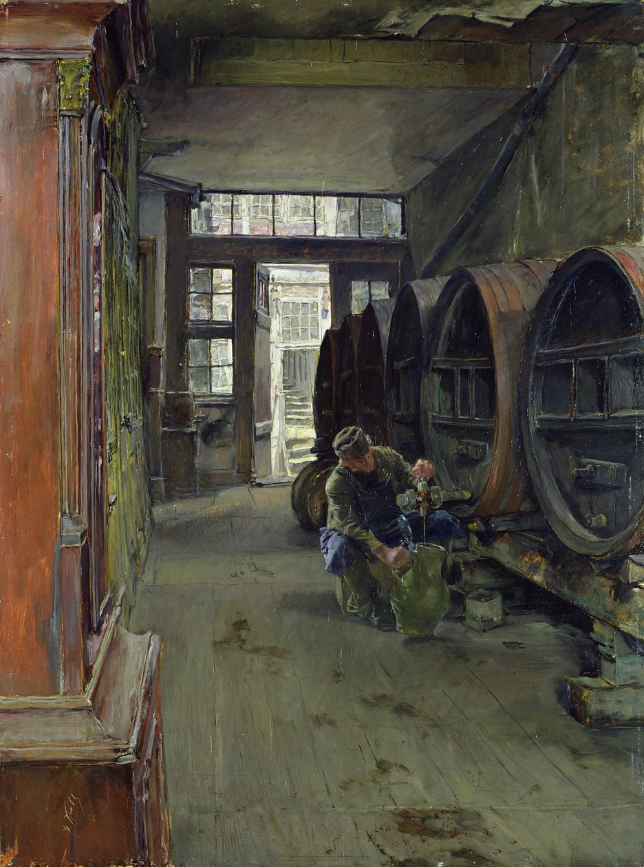 I Eddikefabrikken i Hamborg, 1891 af Gotthardt Johann Kuehl