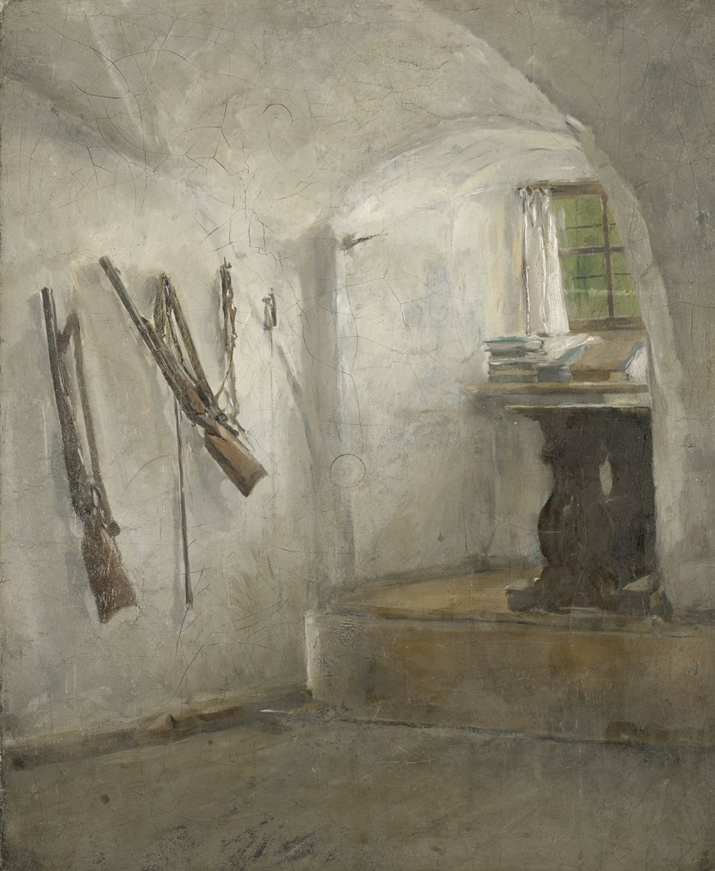 Jagdstube af Gotthardt Kuehl