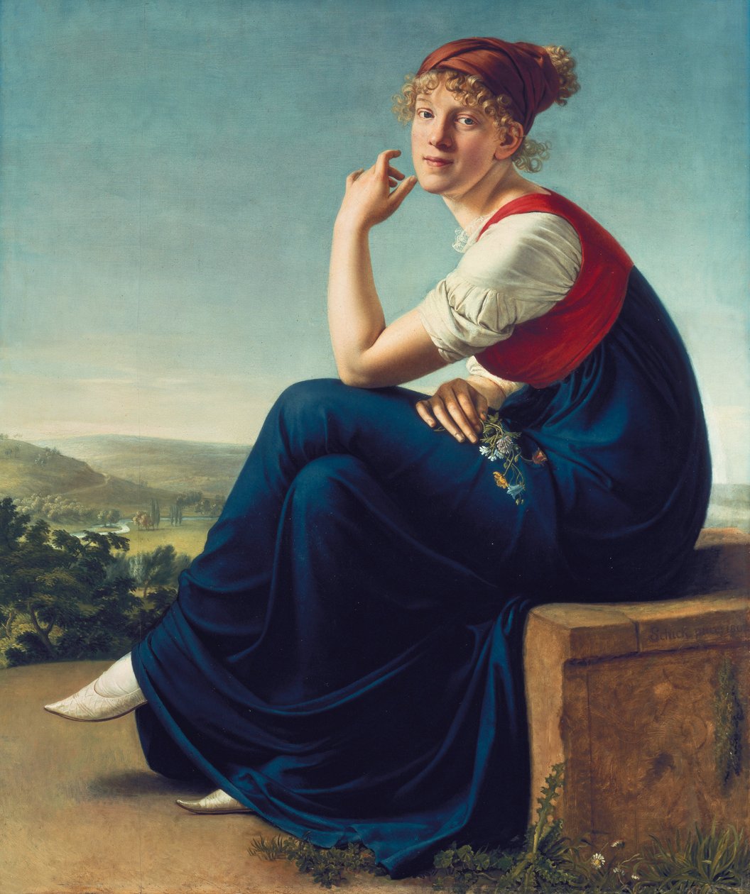 Heinrike Dannecker af Gottlieb Schick