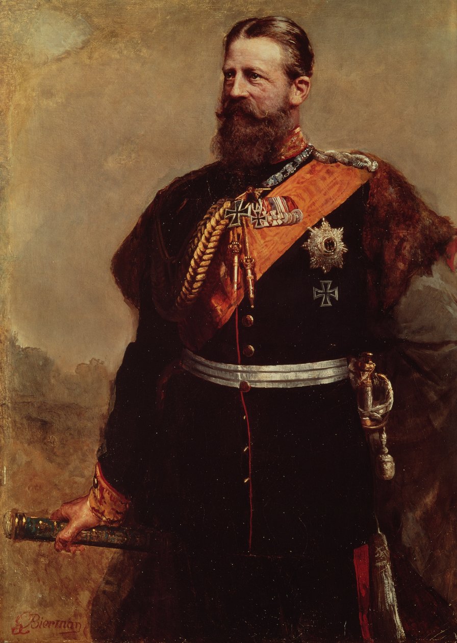Friedrich III, 1800-tallet af Gottlieb Biermann