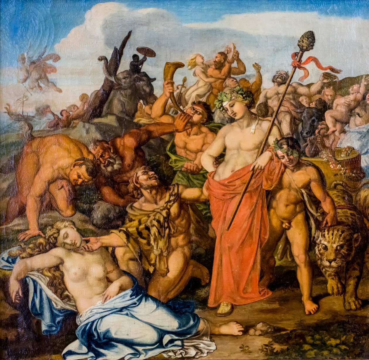 Bacchus og Ariadne af Gottlieb Schick