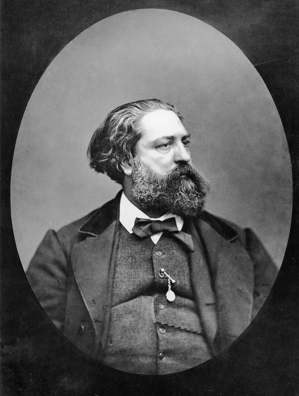 Portræt af Gustave Aimard af Goupil and Cie