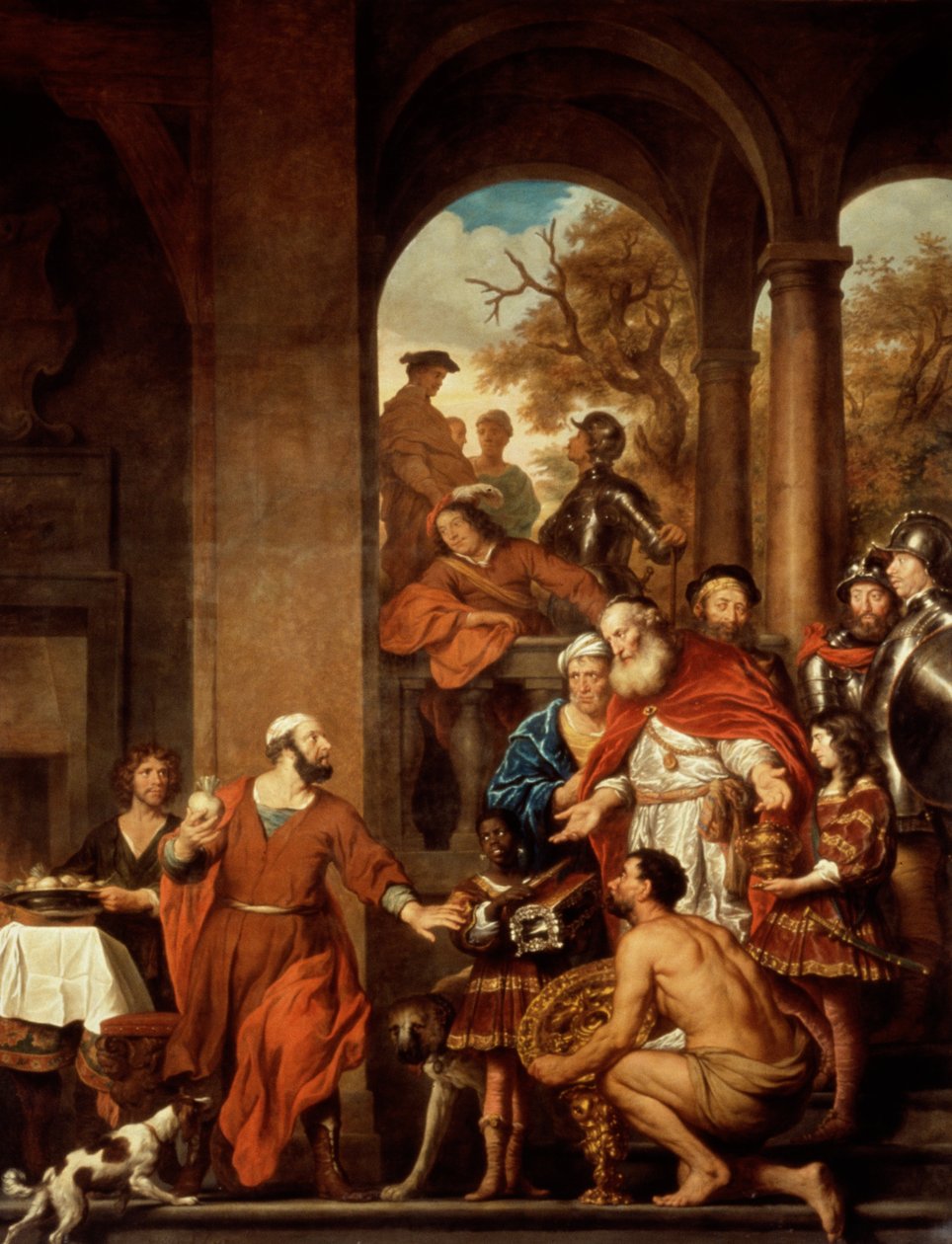Den uforgængelige konsul Marcus Curius Dentatus af Govaert Flinck