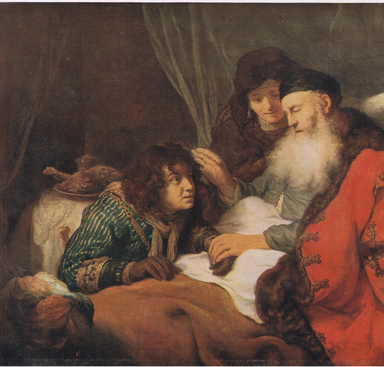 Isaac velsigner Jacob, Bibbys Annual, 1916-17 af Govaert Flinck