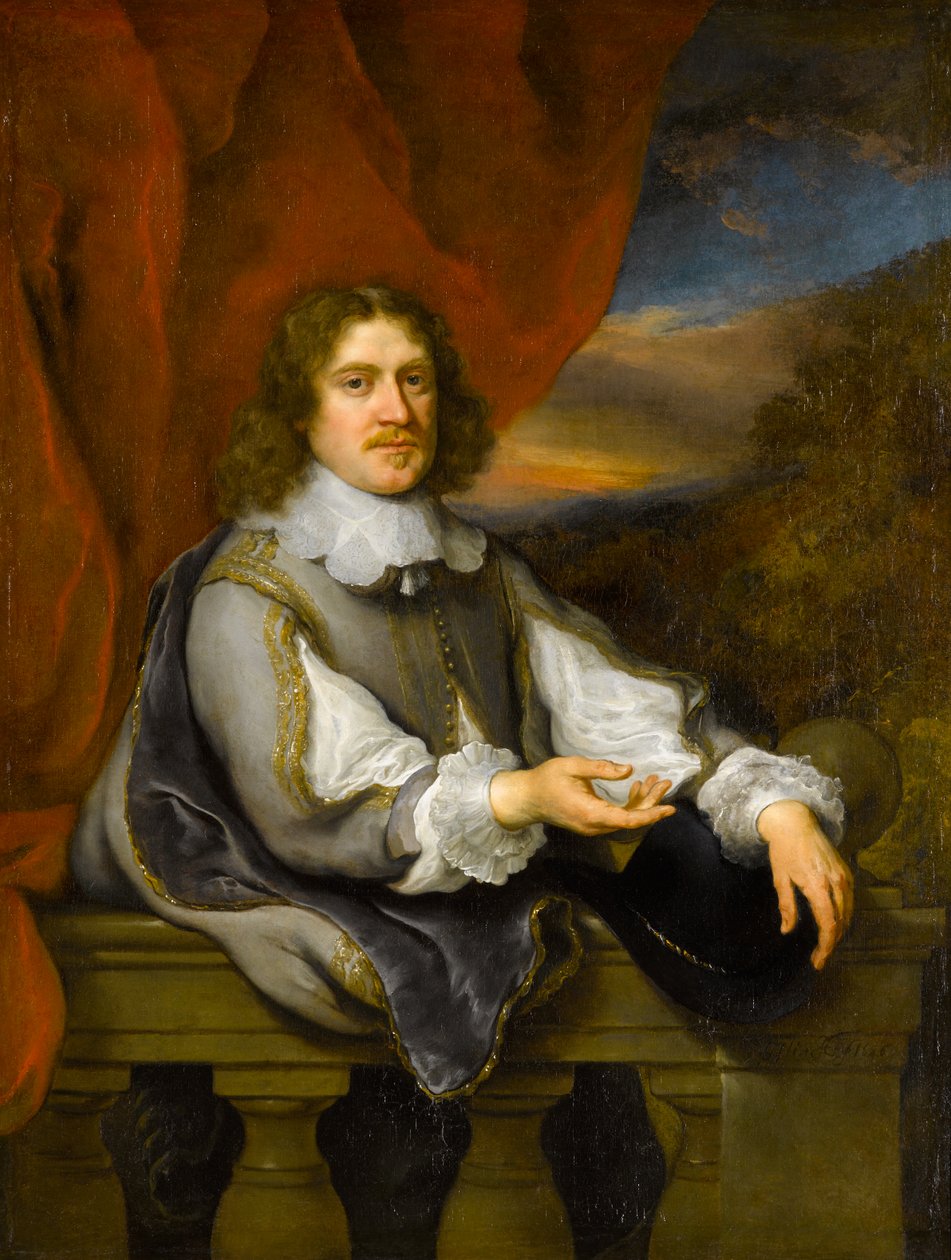 Portræt af en gentleman (Jan van Hellemont?), 1646 af Govaert Flinck